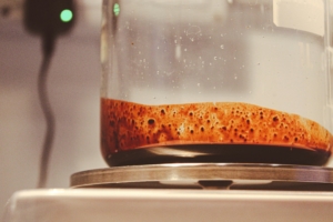 Photo du résultat négatif d'une expérience en laboratoire